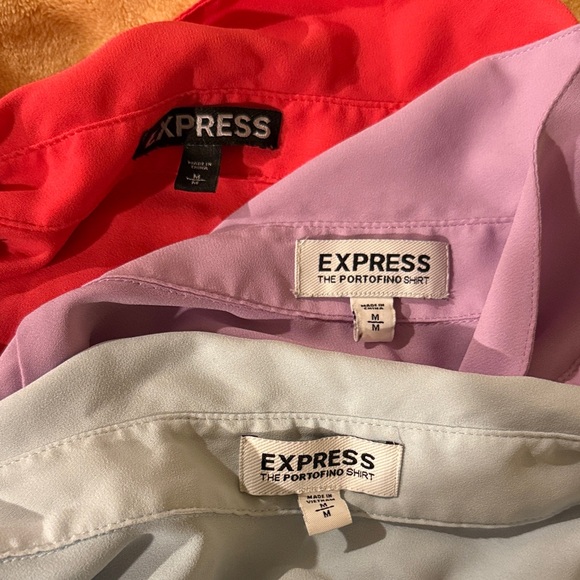 Express Blouses in Hot Pink, Lavender, and Sky Blue - Picture 2 of 7